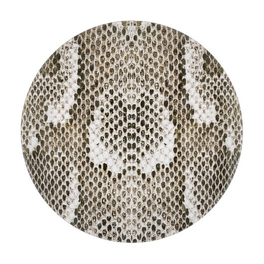 Python Skin: Tiermuster-Design Schneidebrett (Vorderseite)
