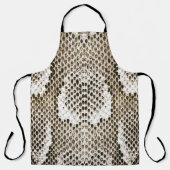 Python Skin: Tiermuster-Design Schürze (Vorderseite)