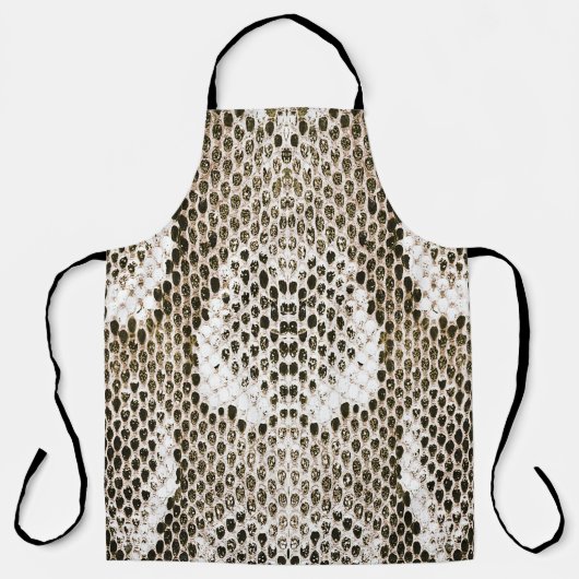 Python Skin: Tiermuster-Design Schürze (Vorderseite)