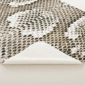 Python Skin: Tiermuster-Design Sherpadecke (3/4)
