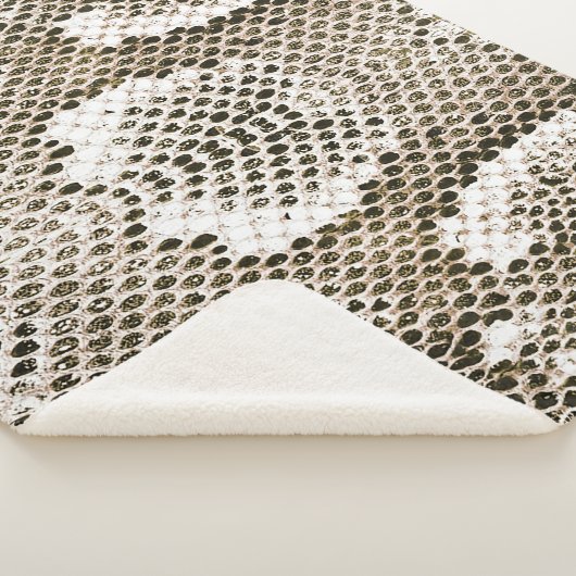 Python Skin: Tiermuster-Design Sherpadecke (3/4)