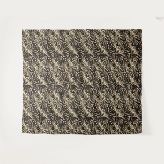 Python Skin Wandteppich (Vorderseite (Horizontal))