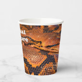 Python Snake Pappbecher (Links)