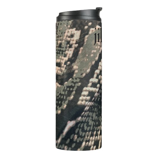 Python Snake Print Cup Thermosbecher (Nach links gedreht)