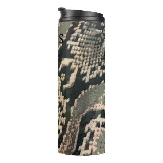 Python Snake Print Cup Thermosbecher (Nach rechts gedreht)