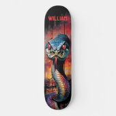 Python Snake Skateboard (Vorderseite)