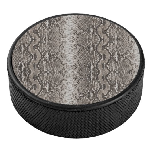 Python Snake Skin Animal Print Eishockey Puck (3/4)