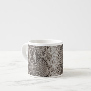 Python Snake Skin Animal Print Espressotasse