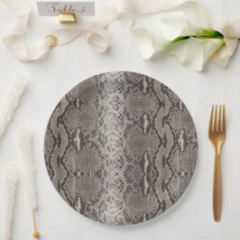 Python Snake Skin Animal Print Pappteller