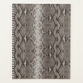 Python Snake Skin Animal Print Planer (Vorderseite)