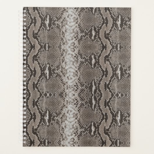 Python Snake Skin Animal Print Planer (Vorderseite)