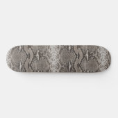 Python Snake Skin Animal Print Skateboard (Horizontal)