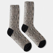 Python Snake Skin Animal Print Socken (Rechts)