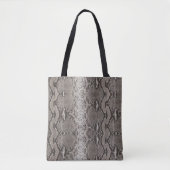 Python Snake Skin Animal Print Tasche (Vorderseite)