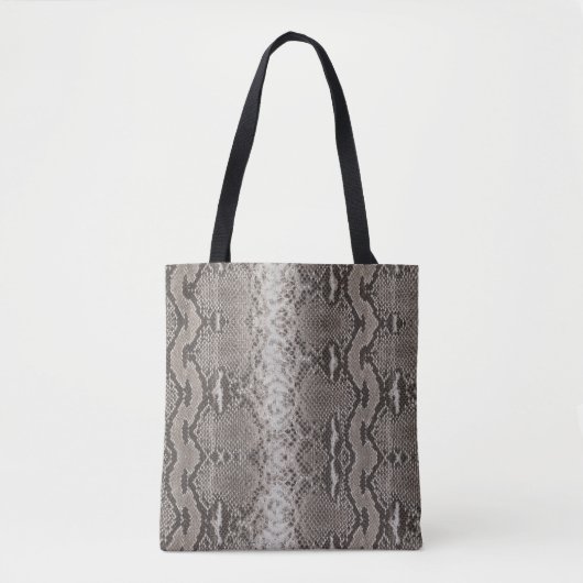 Python Snake Skin Animal Print Tasche (Vorderseite)