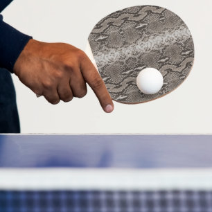 Python Snake Skin Animal Print Tischtennis Schläger