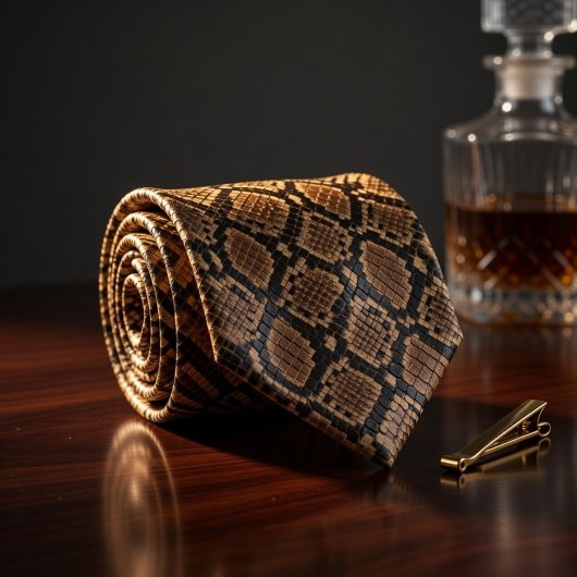 Python Snake Skin  Krawatte