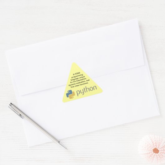 Python Sticker (Umschlag)