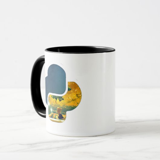 Python Tasse (Vorderseite Links)