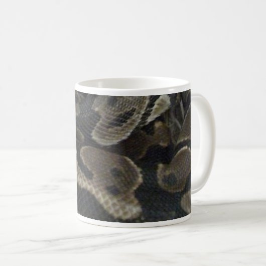 Python-Tasse Kaffeetasse (VorderseiteRechts)