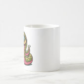 Python trinkt Kaffee Kaffeetasse (Mittel)