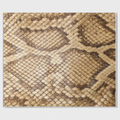 Pythonhaut, Haut, Schlange, Retikulat Geschenkpapier (Flach)