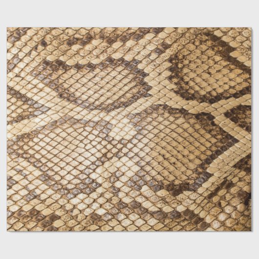 Pythonhaut, Haut, Schlange, Retikulat Geschenkpapier (Flach)