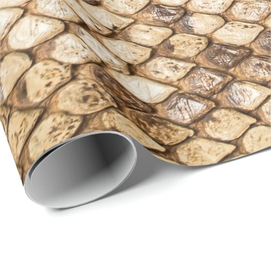 Pythonhaut, Haut, Schlange, Retikulat Geschenkpapier (Rolleneckpunkt)