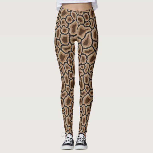 Pythonhaut Leggings (Vorderseite)