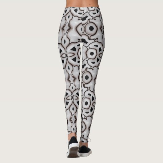 Pythonische Muster Leggings (Rückseite)