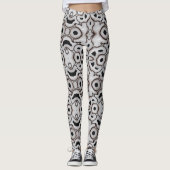 Pythonische Muster Leggings (Vorderseite)