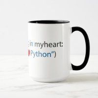Pythonschlange-Kodierer-Tasse