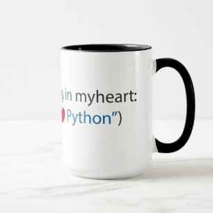 Pythonschlange-Kodierer-Tasse Tasse
