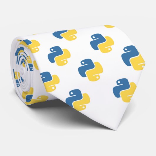 Pythonschlange Krawatte (Gerollt)