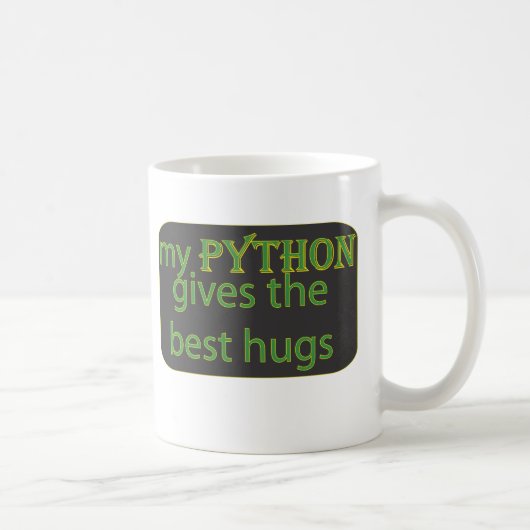 Pythonschlange-Liebe Kaffeetasse (Rechts)