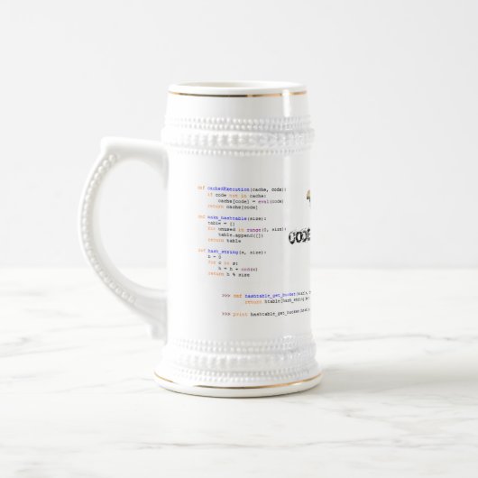 Pythonschlange-Schale Bierglas (Links)