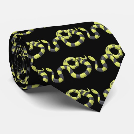 Pythonschlange-Schlange Krawatte (Gerollt)