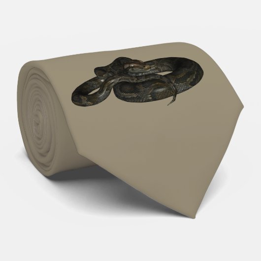 Pythonschlange, Schlange Krawatte (Gerollt)