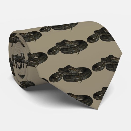 Pythonschlange, Schlange Krawatte (Gerollt)