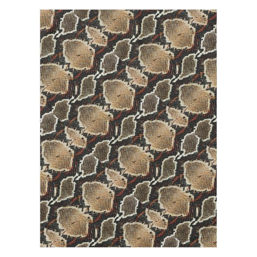 Pythonschlange-Schlangendruck des wilden Tischdecke (Vorderseite)