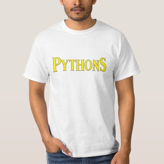 Pythonschlange-Shirt T-Shirt (Vorderseite)