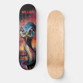Pythonschlange Skateboard (Vorderseite)