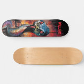 Pythonschlange Skateboard (Horizontal)