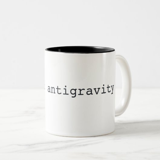 PythonschlangeantigravitationsTasse Zweifarbige Tasse (VorderseiteRechts)