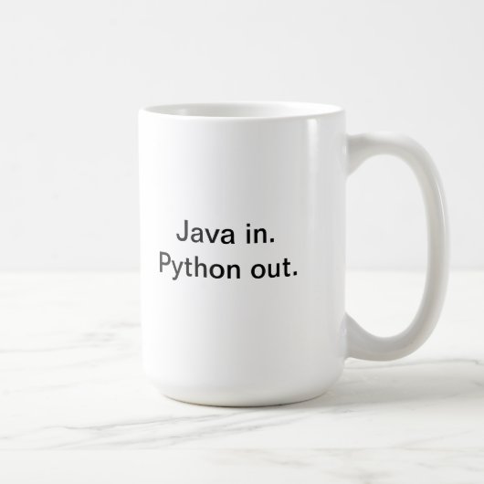 Pythonschlangeprogrammierer coffe Tasse (Rechts)