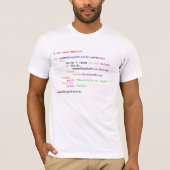 Pythonschlangeprogrammierung T-Shirt (Vorderseite)