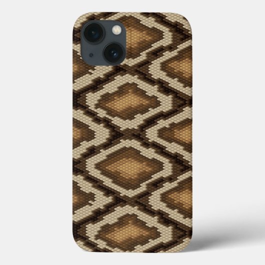 Pythonschlangeschlangenhautmuster 2 Case-Mate iPhone hülle (Rückseite)