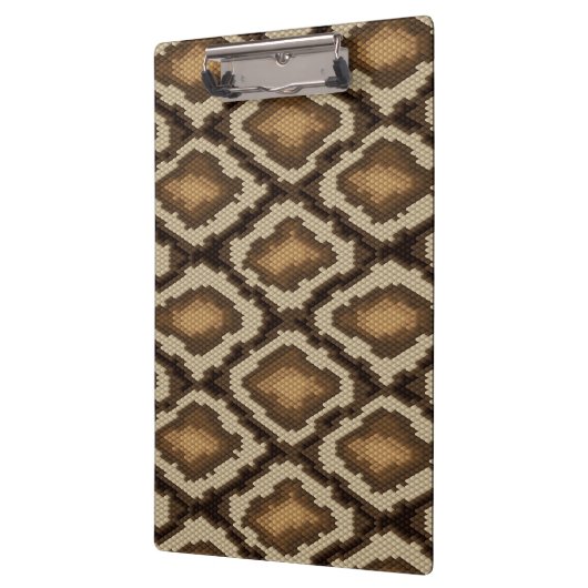 Pythonschlangeschlangenhautmuster 2 klemmbrett (Links)