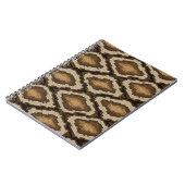 Pythonschlangeschlangenhautmuster 2 notizblock (Linke Seite)