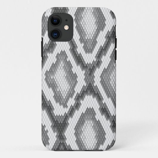 Pythonschlangeschlangenhautmuster Case-Mate iPhone Hülle (Rückseite)